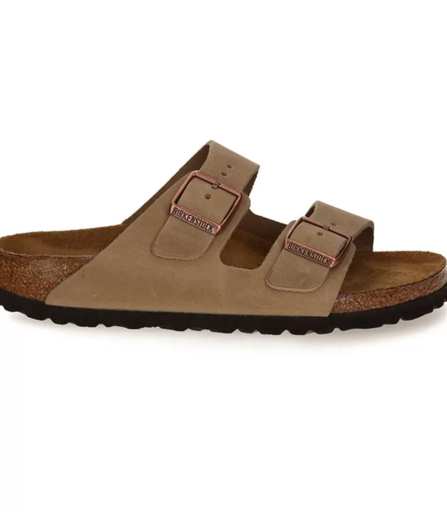 Femme Birkenstock Sandales Arizona Tabacco Brown Etroite