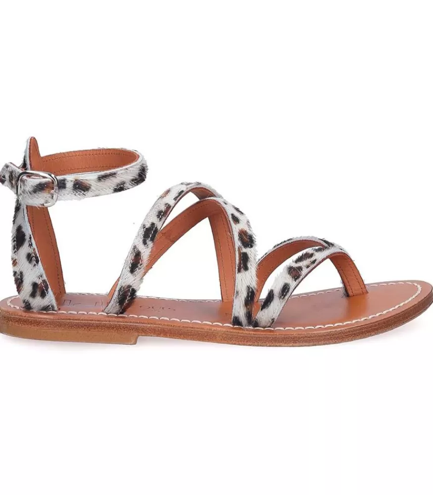 Femme K.Jacques Sandales Epicure Leopard