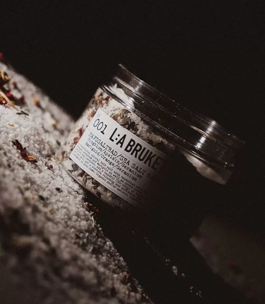 L:a Bruket Sel Pour Le Bain N°001 Souci, Orange Et Geranium 450 G