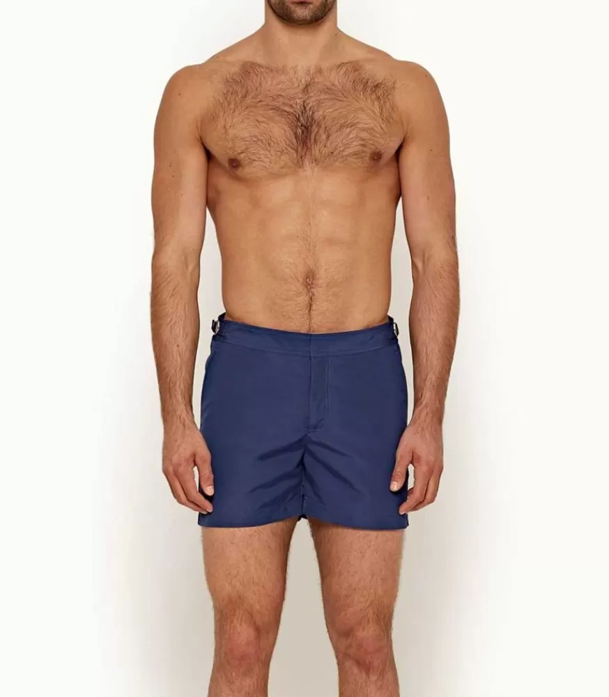 Homme Orlebar Brown Short De Bain Court Setter Ii Blue Wash