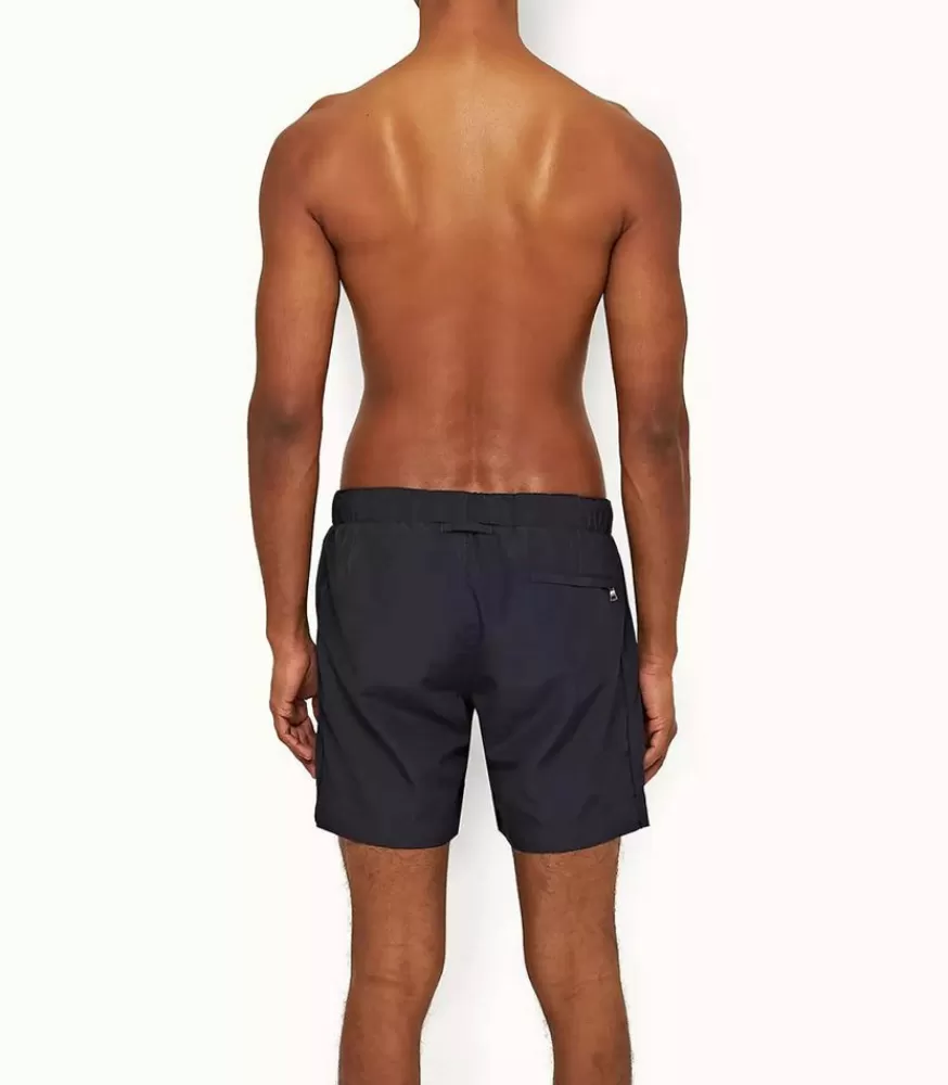 Homme Orlebar Brown Short De Bain Homme Bulldog Drawcord Solid Night Iris