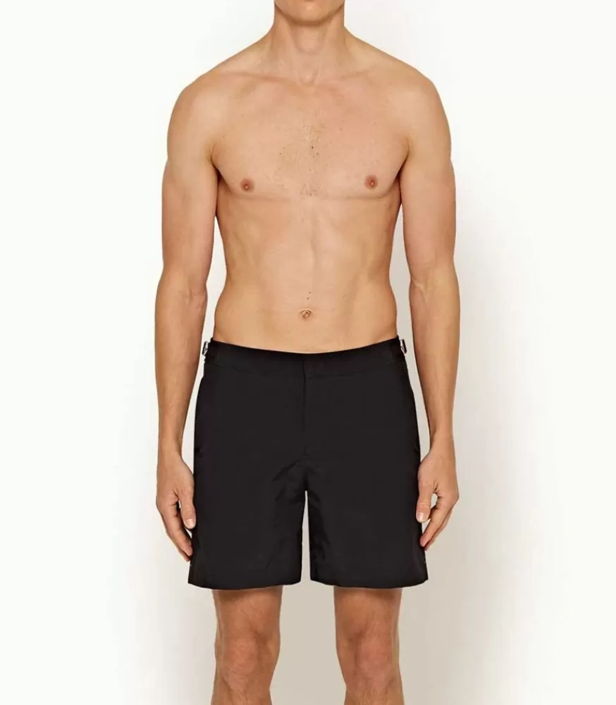 Homme Orlebar Brown Short De Bain Homme Mi-Long Bulldog Ii Black