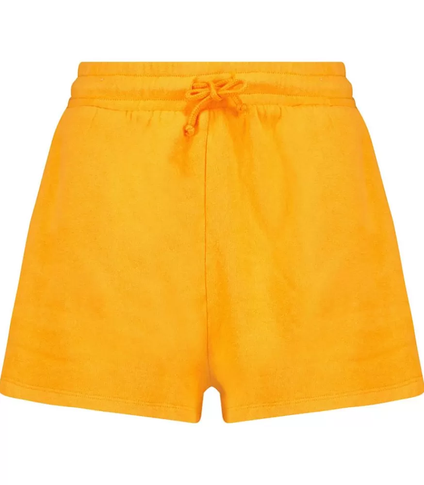 Femme David Lucas x ron ron Short En Coton Biologique Ocean Orange