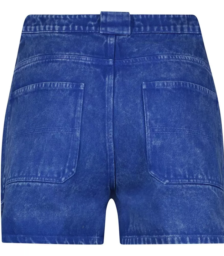 Femme Swildens Short En Denim Roxy Indigo