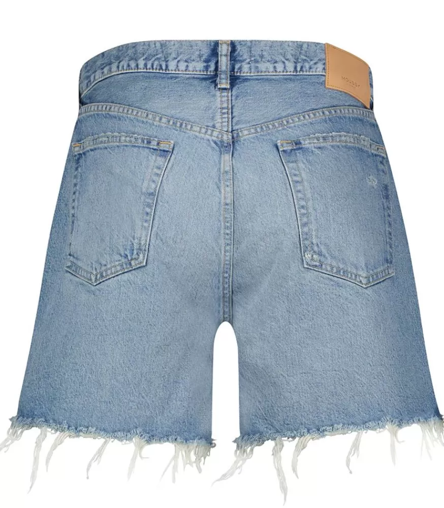 Femme Moussy Vintage Short En Jean Graterford Blue