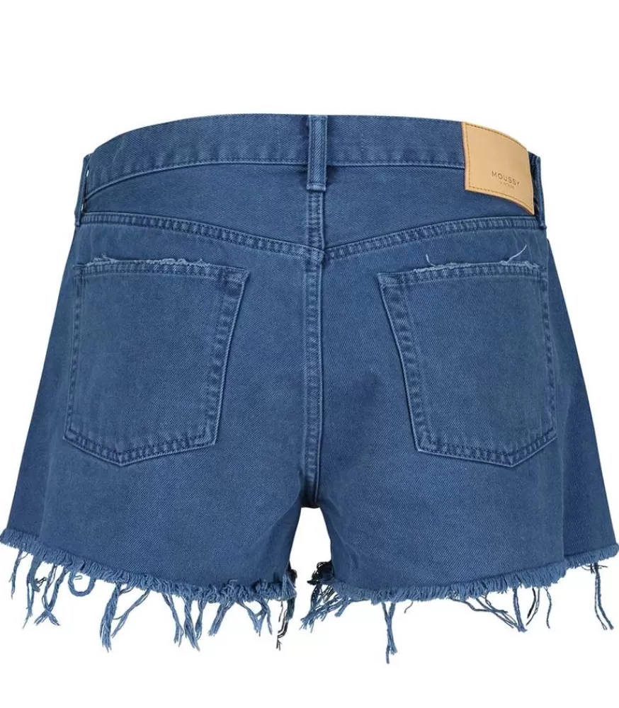 Femme Moussy Vintage Short En Jean Indigolake