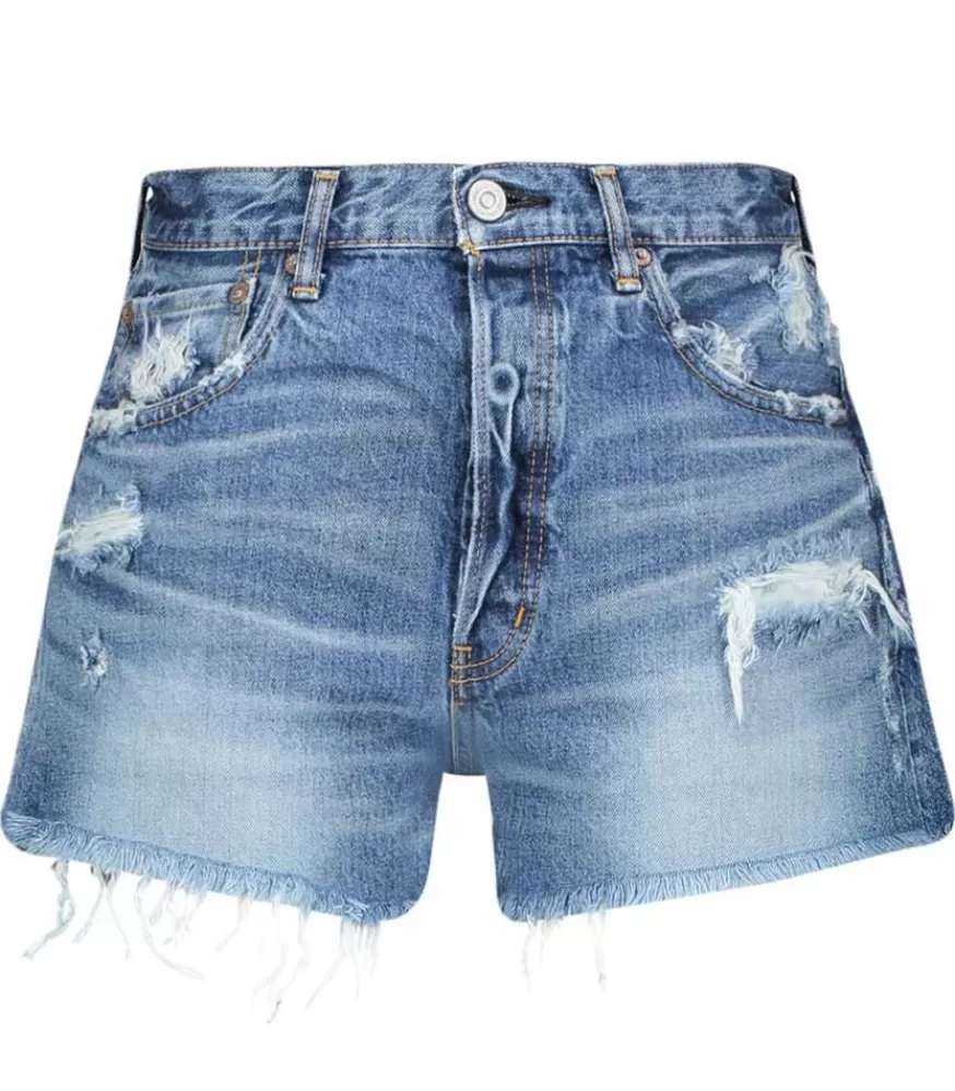 Femme Moussy Vintage Short En Jean Sunnyvale