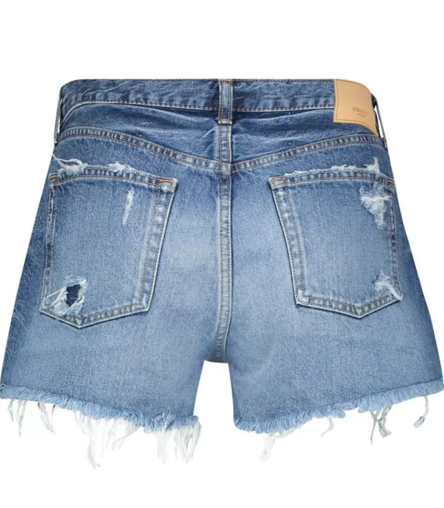 Femme Moussy Vintage Short En Jean Sunnyvale