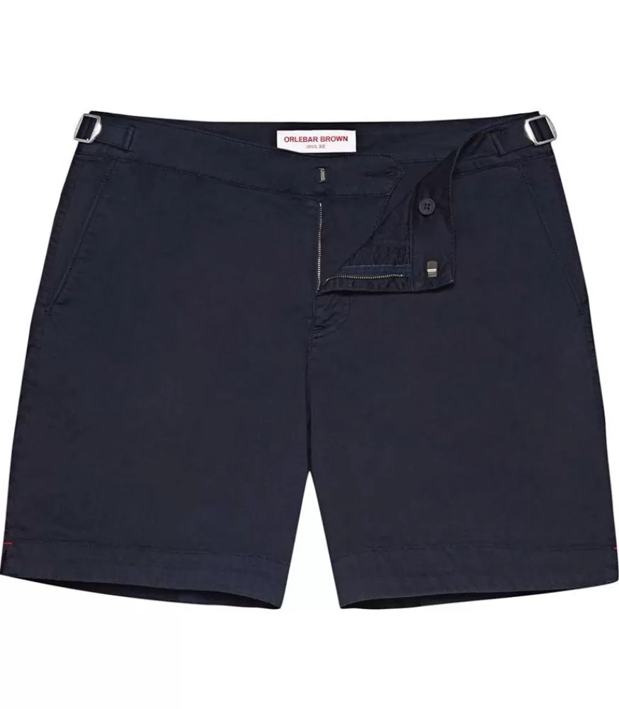 Homme Orlebar Brown Short Homme Bulldog Cotton Twill Navy