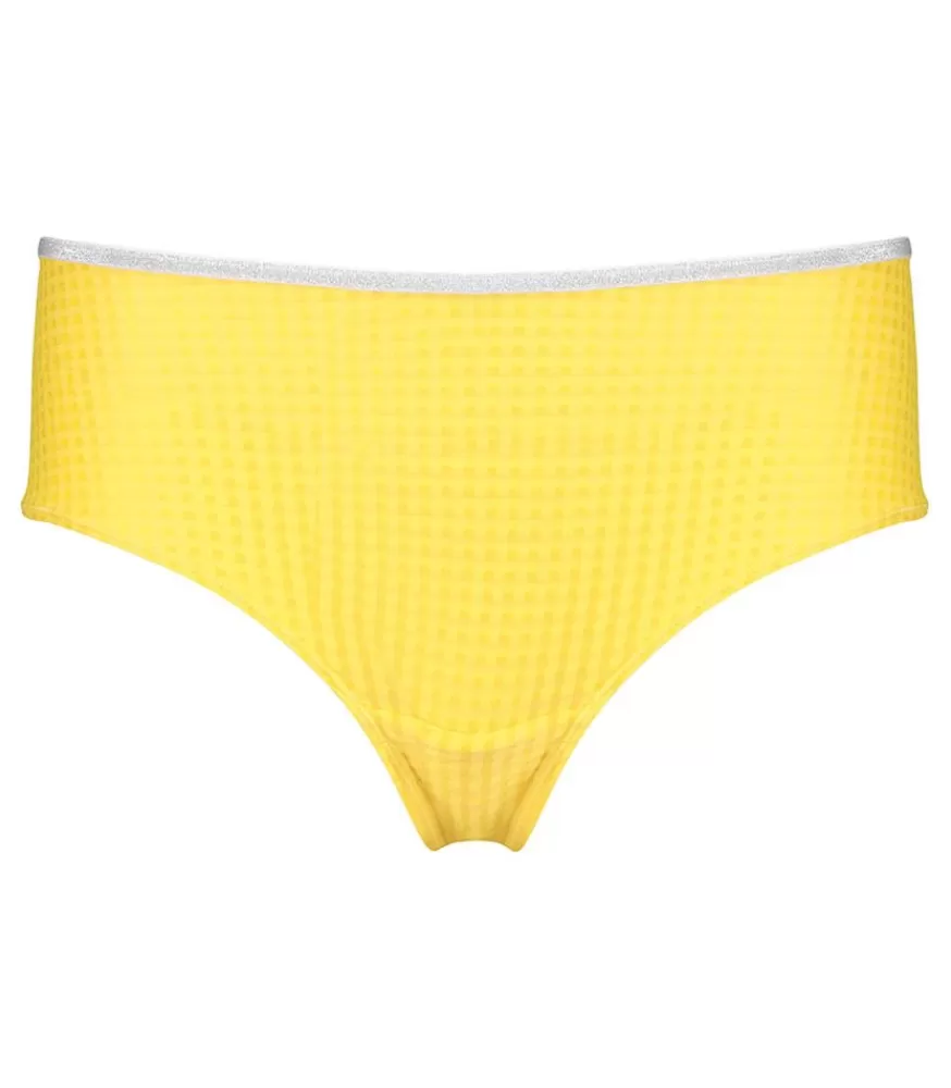 Femme La Nouvelle Shorty Georgia Yellow Vichy