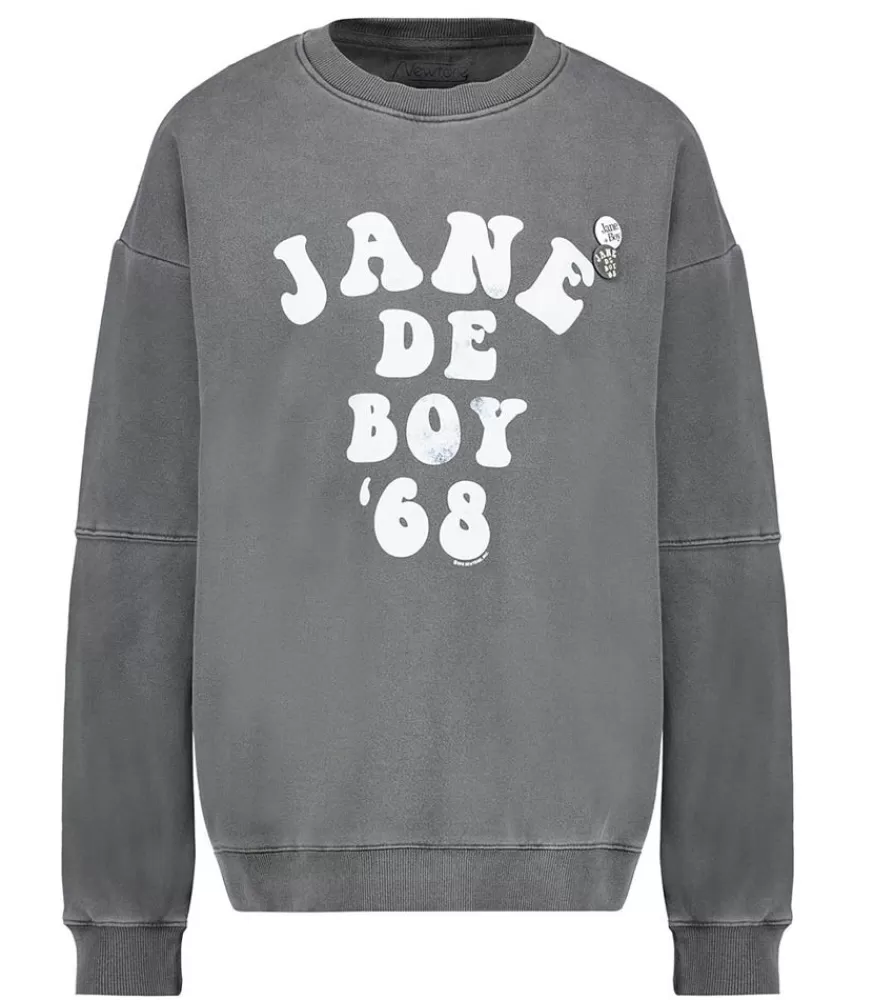 Femme Newtone Sweat-Shirt Jane De Boy '68 Pepper