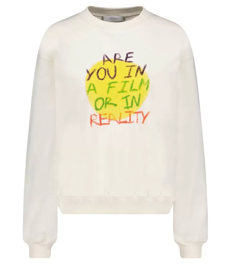 Femme Roseanna Sweat-Shirt Louis Reality Lait