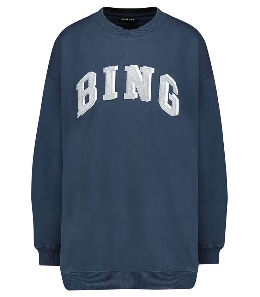 Femme Anine Bing Sweat-Shirt Tyler Bing Navy