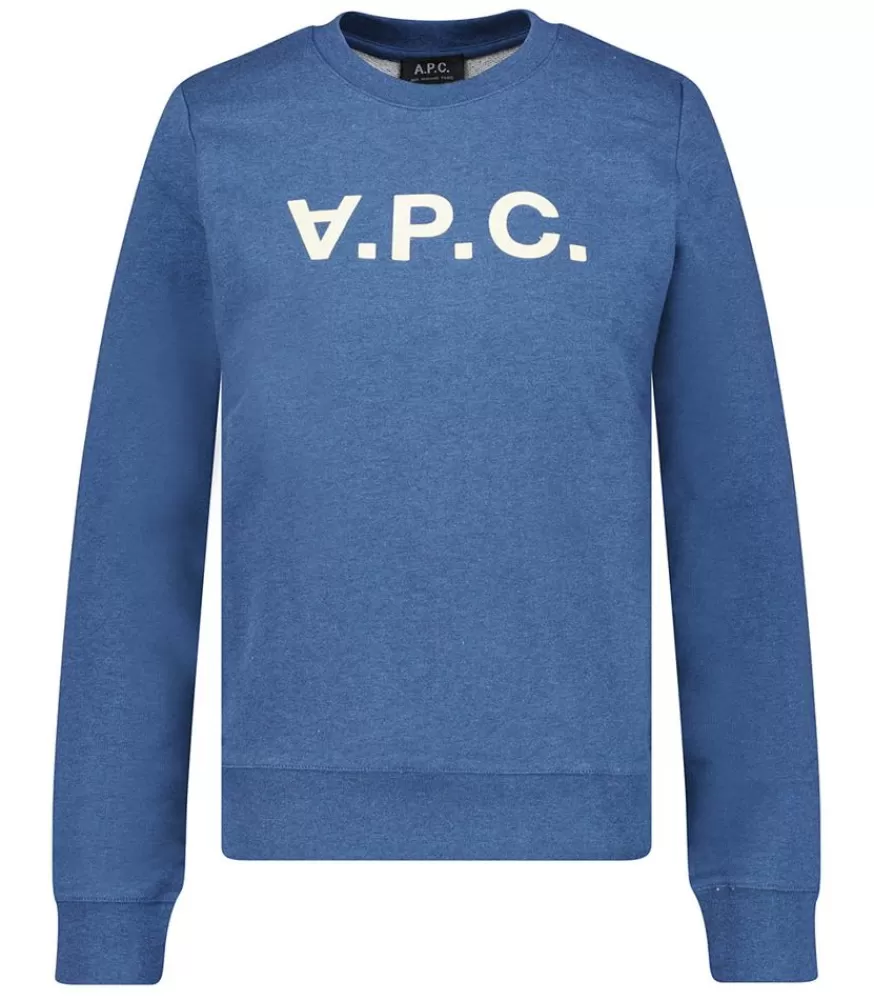 Femme A.P.C. Sweat-Shirt Viva Indigo