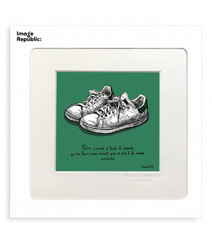 Image Republic Tableau Pas Du Tout Cliche Tennis 22 X 22 Cm