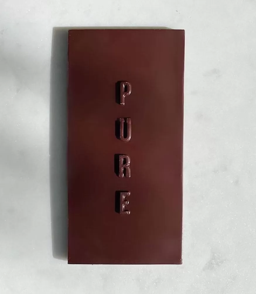 PURE Tablette De Chocolat Bio Aux Algues De L'Ile De Re