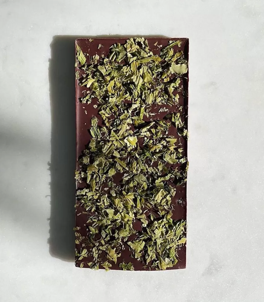 PURE Tablette De Chocolat Bio Aux Algues De L'Ile De Re