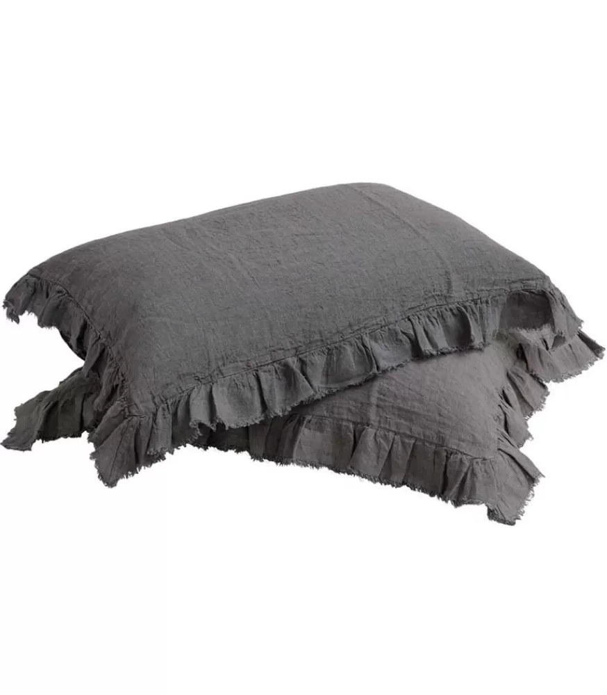 Maison de Vacances Taie D'Oreiller Boho Lin Lave 30 X 40 Cm