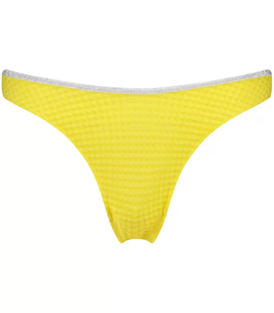 Femme La Nouvelle Tanga Freddie Yellow Vichy