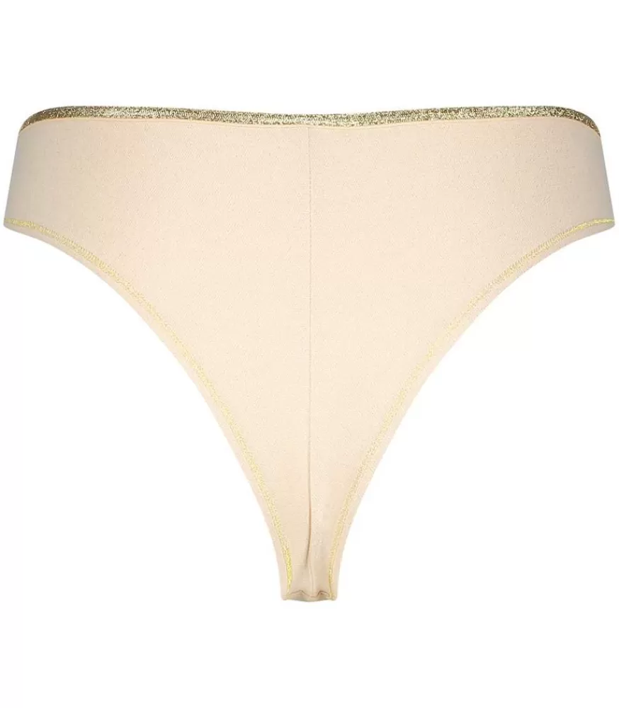 Femme La Nouvelle Tanga Ines Blush Lurex