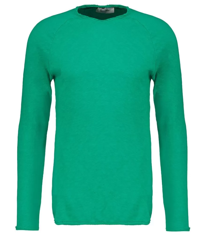 Homme American Vintage Tee-Shirt A Manches Longues Homme Sonoma Basilic Vintage