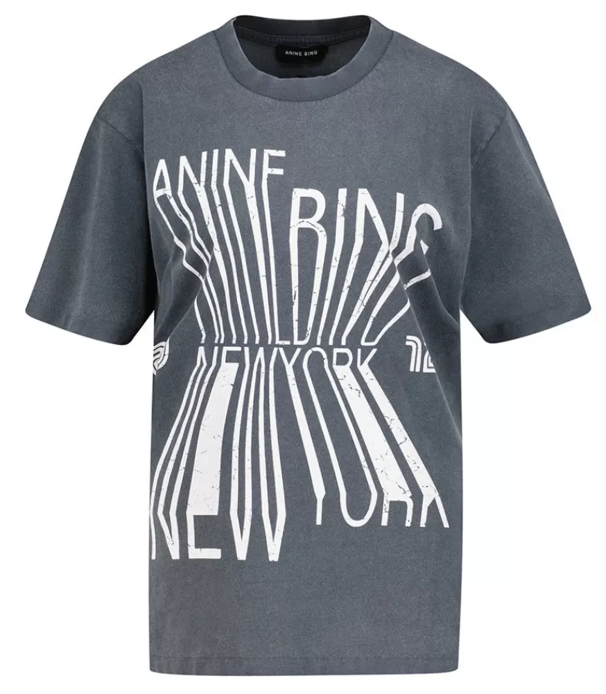 Femme Anine Bing Tee-Shirt Colby Bing New York Black