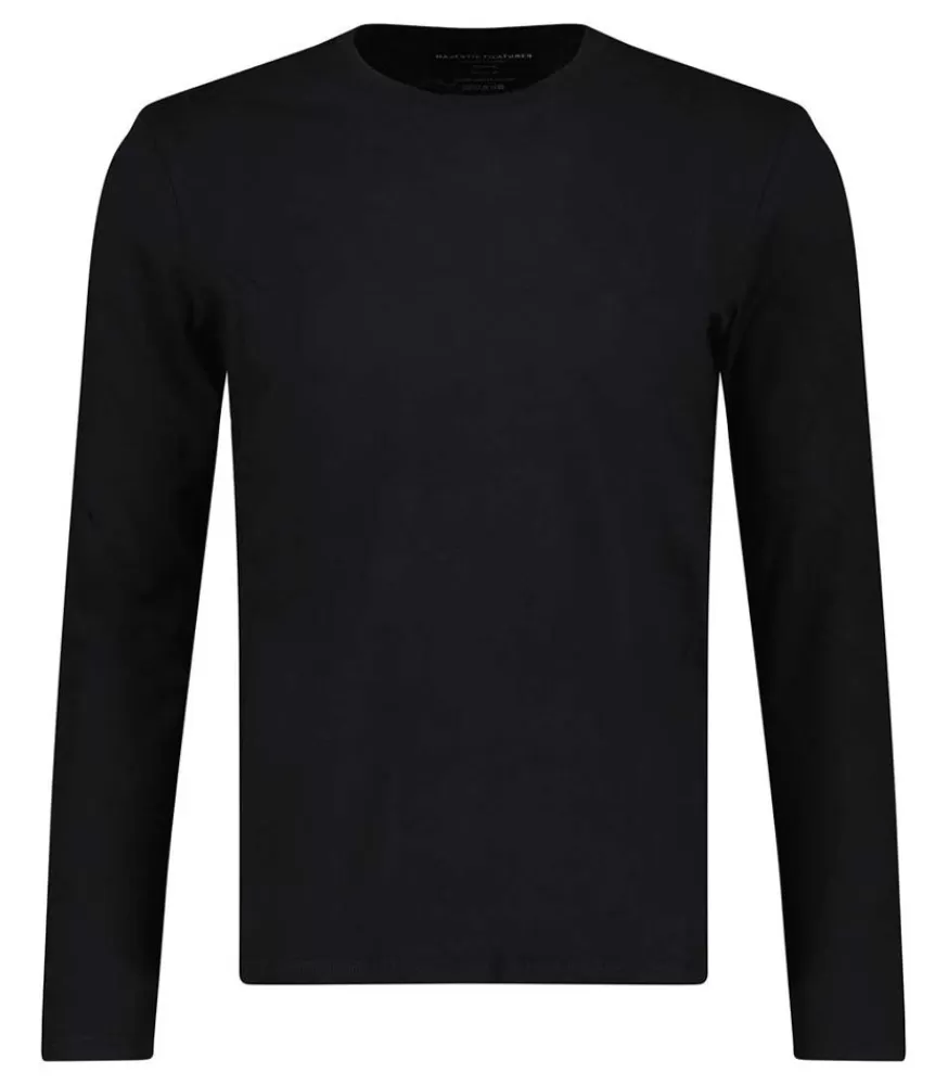 Homme Majestic Filatures Tee-Shirt Homme James Noir