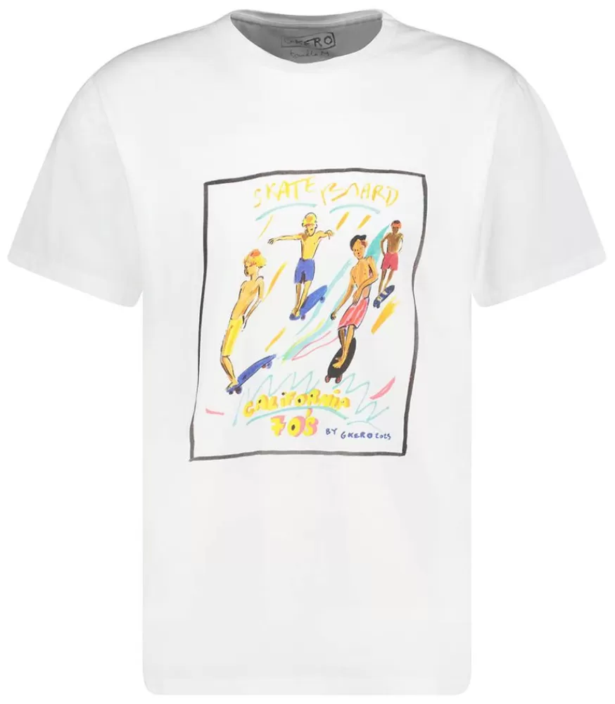 Homme G.Kero Tee-Shirt Homme Skate 70'S