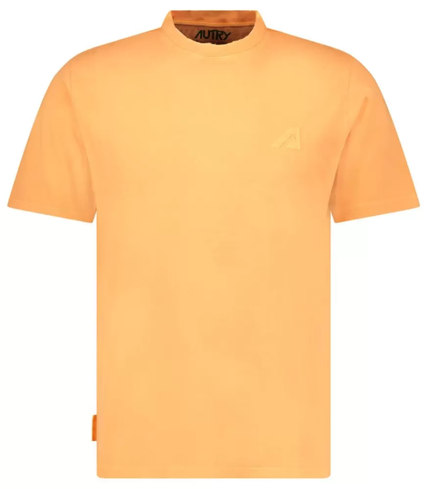 Homme Autry Tee-Shirt Homme Super Vintage Orange