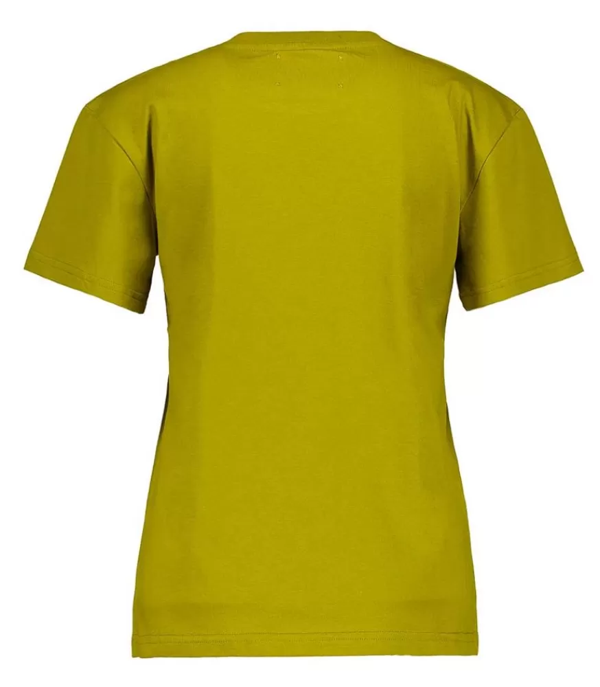 Femme Alberta Ferretti Tee-Shirt It'S Wonderful Day, Jaune