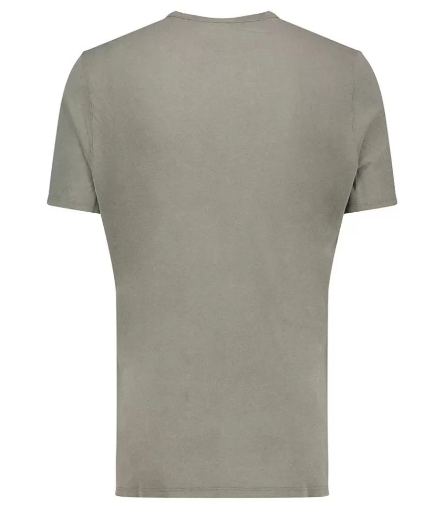 Homme American Vintage Tee-Shirt Manches Courtes Homme Devon Croco Vintage
