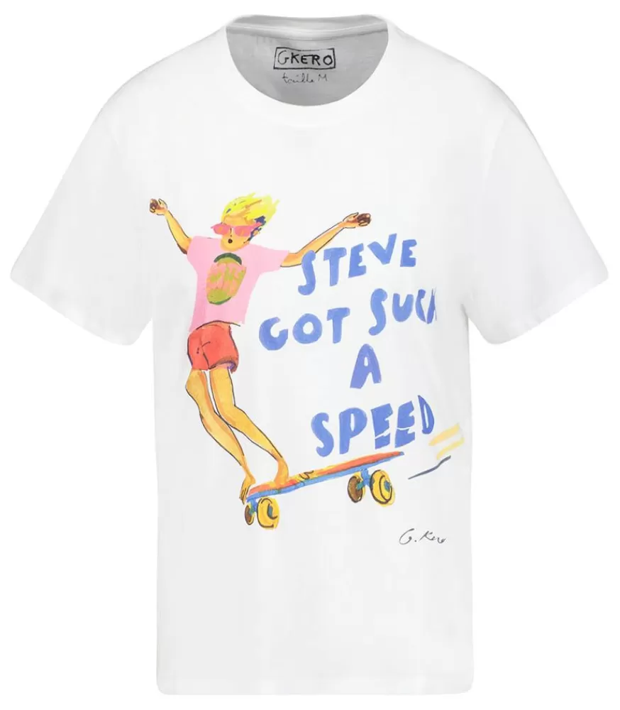 Femme G.Kero Tee-Shirt Steve Got Such