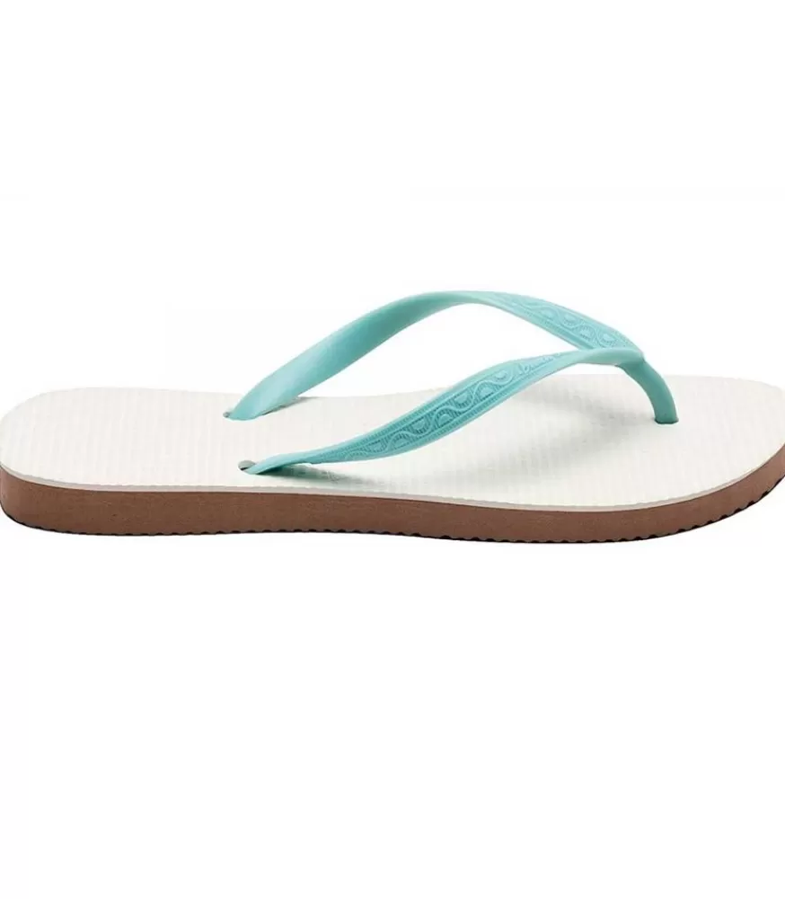 Femme Beach Originals Tongs Acapulco Bleu Lagon