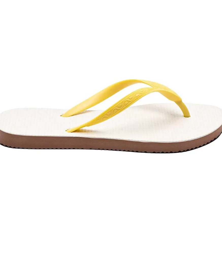 Femme Beach Originals Tongs Rio Jaune Banane