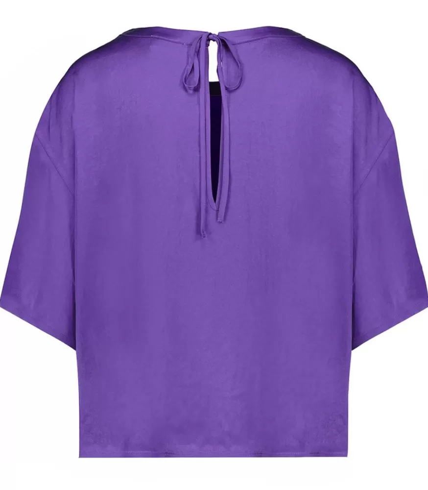 Femme American Vintage Top Widland Neon Purple