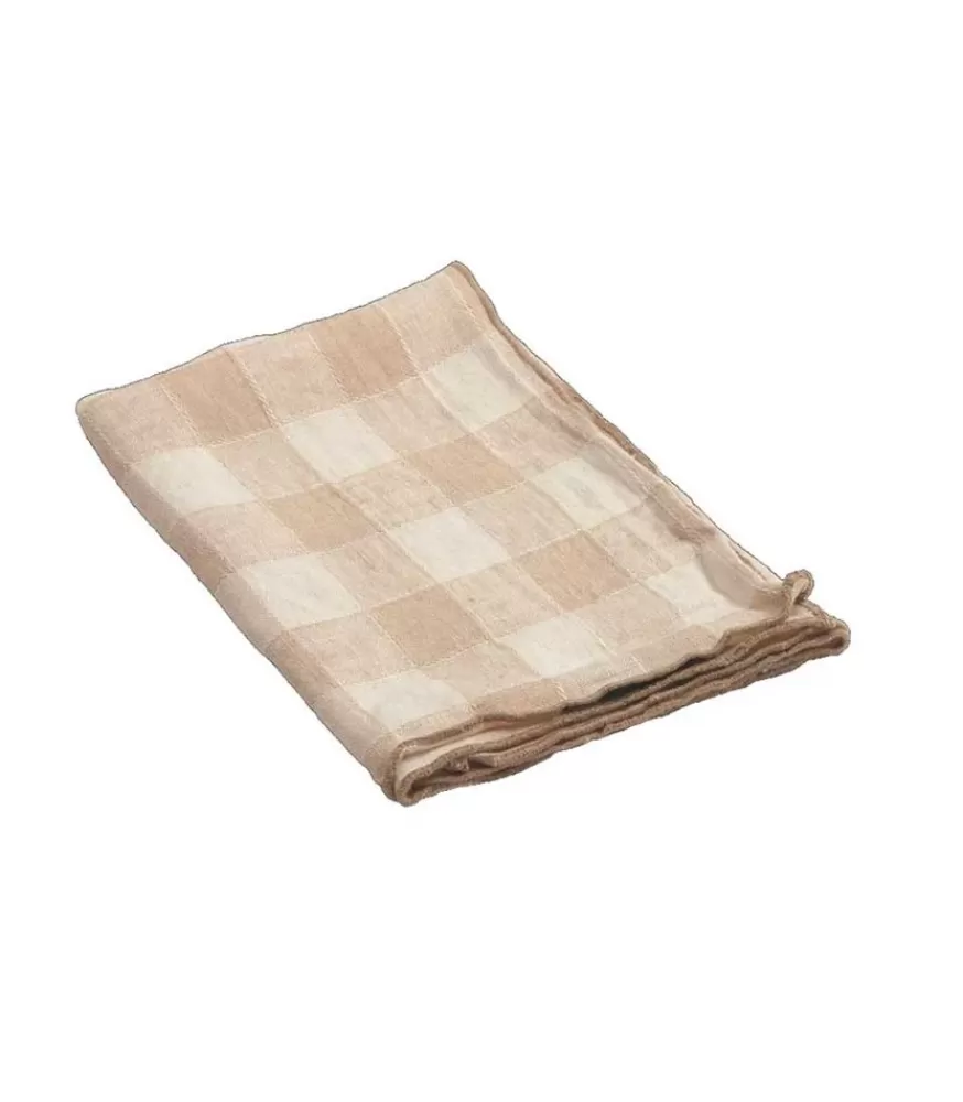 Maison de Vacances Torchon Bourdon Toile Vintage Vichy 43 X 75 Cm