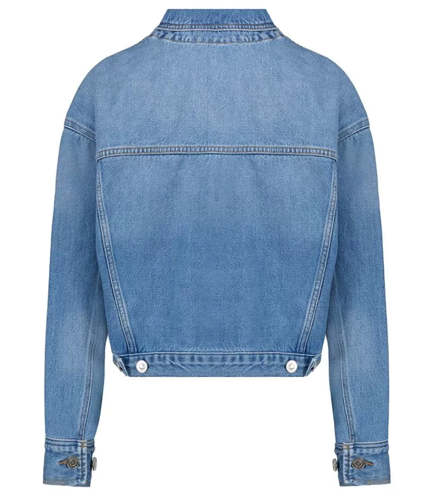 Femme Marant Étoile Veste En Denim Tadia Light Blue